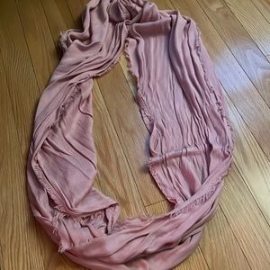 Infinity scarf pink NWT